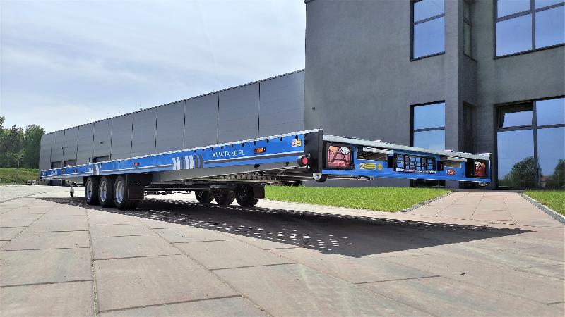 Remorque porte voiture-plateau - 8,50 X 2,10 M - 3500 KG - TA-NO TRIO PREMIUM 35.85_2