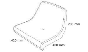 Siege coque cr2 pour gradin_2