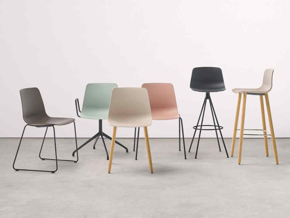 Chaise empilable VARYA - coque en polypropylène - design élégant et personnalisable_2