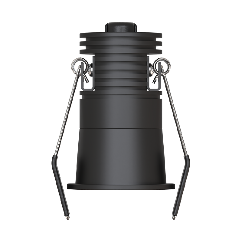 LYRA Mini Spot encastré noir 5W, CCT 2700-3000-4000K, 250-300Lm, dimmable, basse luminance - S0220490D - SOLUM_2