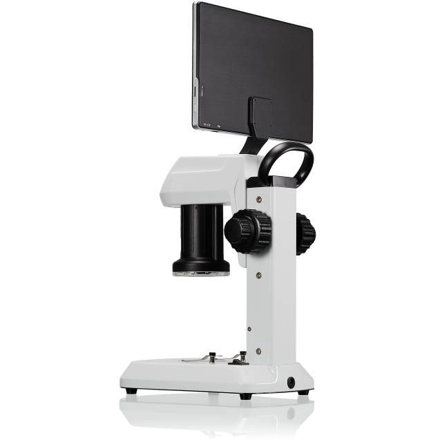 Microscope à lumière incidente et transmise pour amateurs et experts