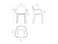 Lot de 4 chaises d'accueil STINTO - Domon'V_2