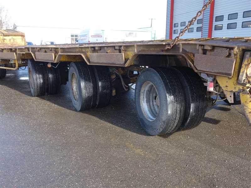 Remorque porte-engins NICOLAS - Référence 6194 - 4 essieux directionnels hydrauliques - PTC 68,20T_2