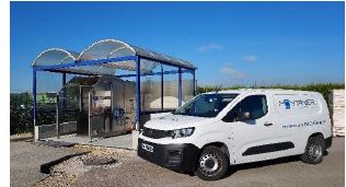 Laveur retourneur de bac de 120L à 1100L - TETRA LRB_2