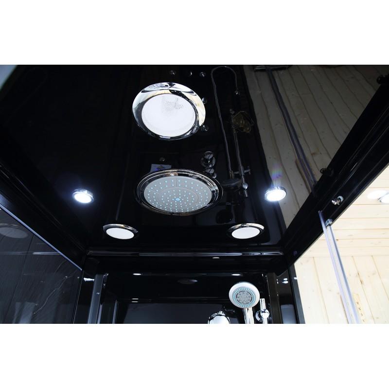 SAUNA DOUCHE HAMMAM BOREAL® SH180-D BLACK DROITE_2