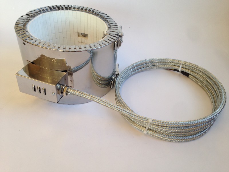 Collier isolé pour extrudeuses à double enveloppe - mica ou céramique - Ø 50 à 1000 mm_2