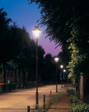 Luminaire d'éclairage public albany / led / 78 w / 9500 lm / en aluminium / hauteur conseillée 8 m_2