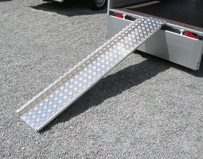 Rampe de chargement en alu 190 cm - antidérapante et renforcée pour motos - Patrick Remorques_2