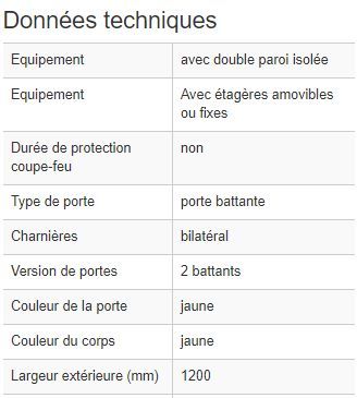 140191W - Armoire de sécurité AL 815 I - Double paroi isolée, 3 étagères réglables, certifiée coupe-feu classe A2_2