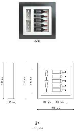 Cadres à vin réfrigérés - CV52 - Design innovant et système modulaire_2