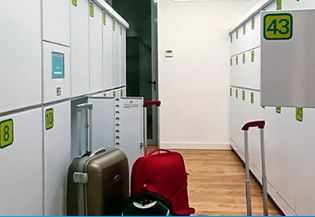 Casiers intelligents pour bagages et valises - H30 Super petit - Accès pratique pour petits objets personnels_3