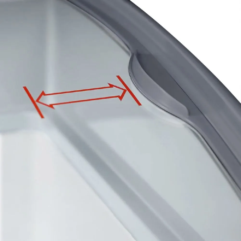 Congélateur coffre vitré avec roulettes 1,57 mètre_2