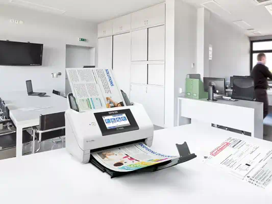 Epson WorkForce DS-790WN Alimentation papier de scanner 600 x 600 DPI A4 Noir, Blanc_2