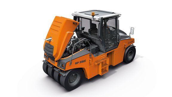 Hp 280 compacteur à pneumatiques - Hamm - Poids 9480 kg - Dimensions optimales et équipements modernes_2