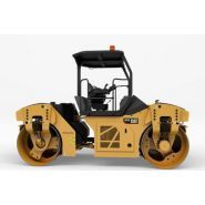 Cb10 tambour plein - rouleau tandem vibrant - caterpillar - compacteur de 10t._2