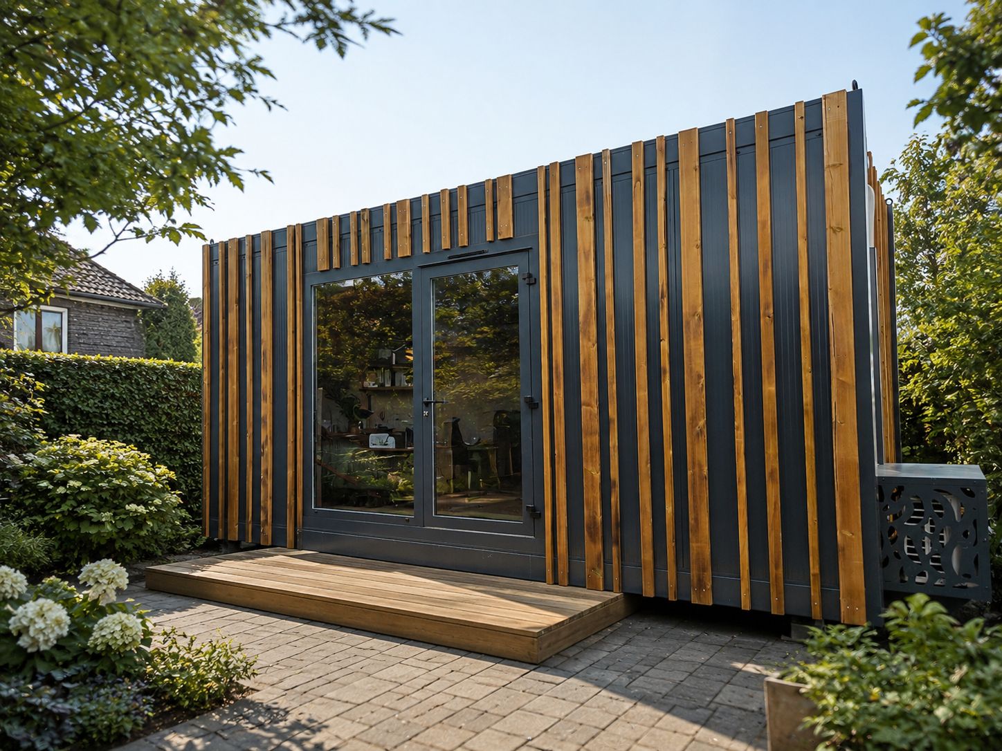 Studio de jardin Déséo LT 18 m² isolé et climatisé – Bureau, chambre ou logement indépendant_2