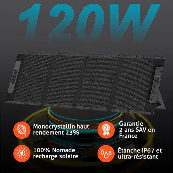 INFINITY Station d'énergie 700W + Panneau solaire 120W_2