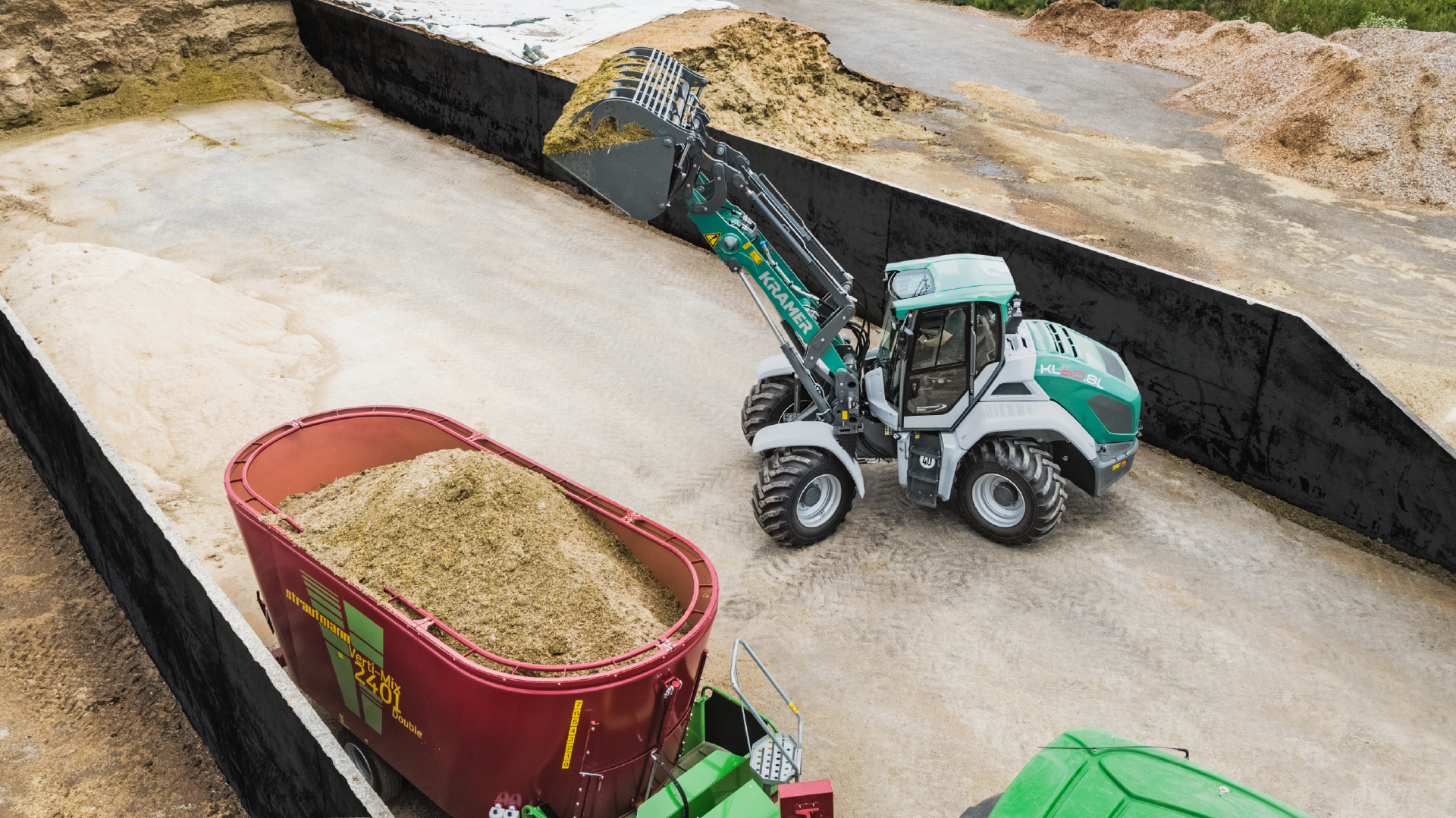 Chargeuse sur pneus Kramer KL60.8 - Finitions sophistiquées, innovations techniques et moteur puissant_2