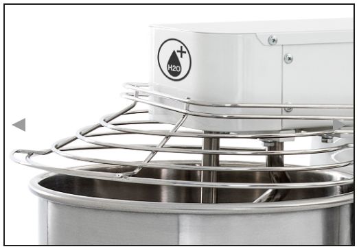 IBT H2O 15 - Pétrin professionnel Prismafood - 12 kg - Vitesse augmentée et cuve fixe_2