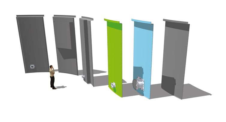 W-Tank Plaque Burgos - Réservoir de stockage industriel - Toro Equipment - Poids maximum 800 kg/plaque - Résistance mécanique et isolation thermique élevées_2