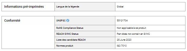 834406 - signalisations sécurité travail - brady - dimensions: 300.00 mm w x 150.00 mm h_2