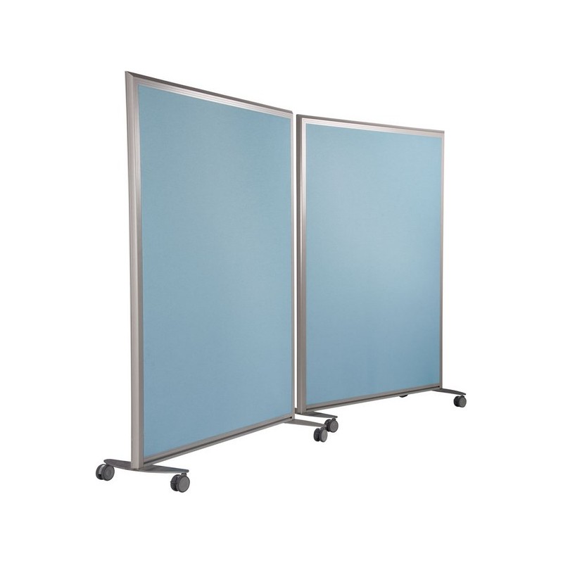 Cloison acoustique 6493 - tissu tendu sur mousse de mélamine non feu M1 et panneau central MDF_2