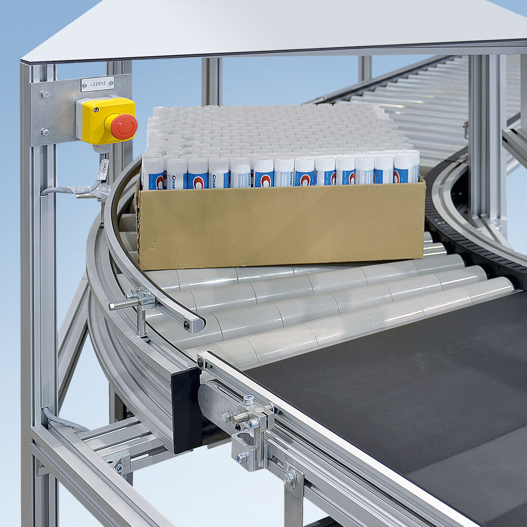 Convoyeur à rouleaux motorisé - courroie tangentielle pour environnements sales ou graisseux - RBT-P 2255 - MK Technology Group_2