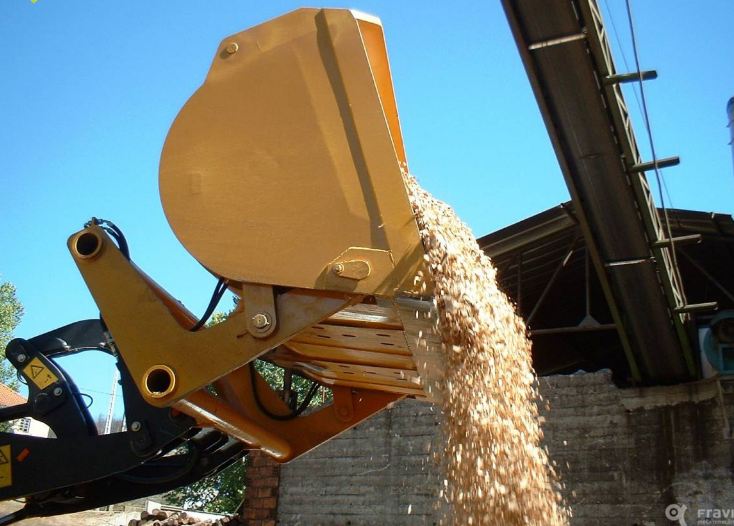 Godet de déchargement élevé Fravizel - grande capacité, pour matériaux légers_2
