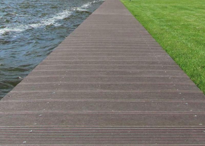 Passerelle modulaire plastique recyclé ReBnew - C.A.M VRA012PR - sans entretien et résistante à la salinité_2