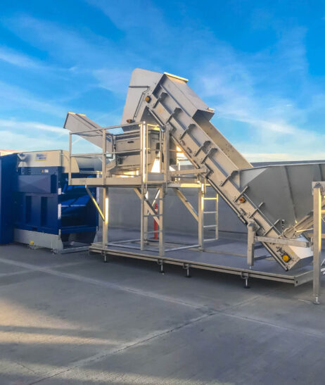 Presse à balles automatique BaleTainer - Grandes quantités de déchets - 600 kN - 4 balles/heure - Strautmann Umwelttechnik_2