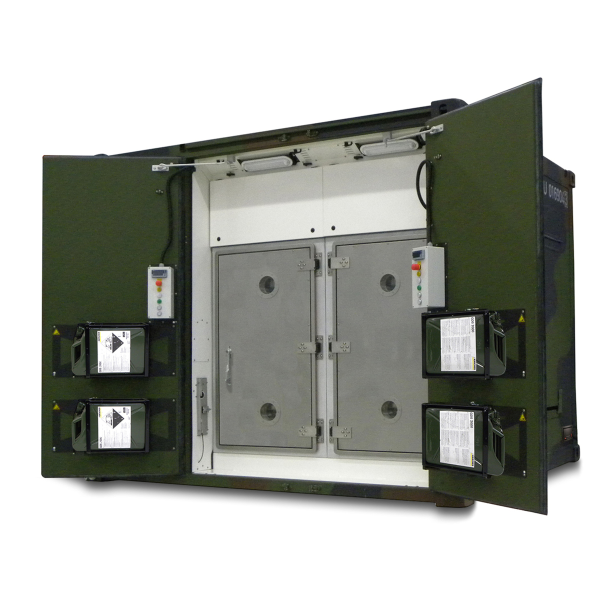 Container de décontamination DSSM - Technologie de décontamination sous vide unique_2