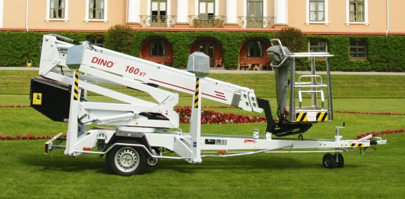 Nacelle tractable Dinolift, hauteur de levage 26 m, capacité de charge 215 kg_2