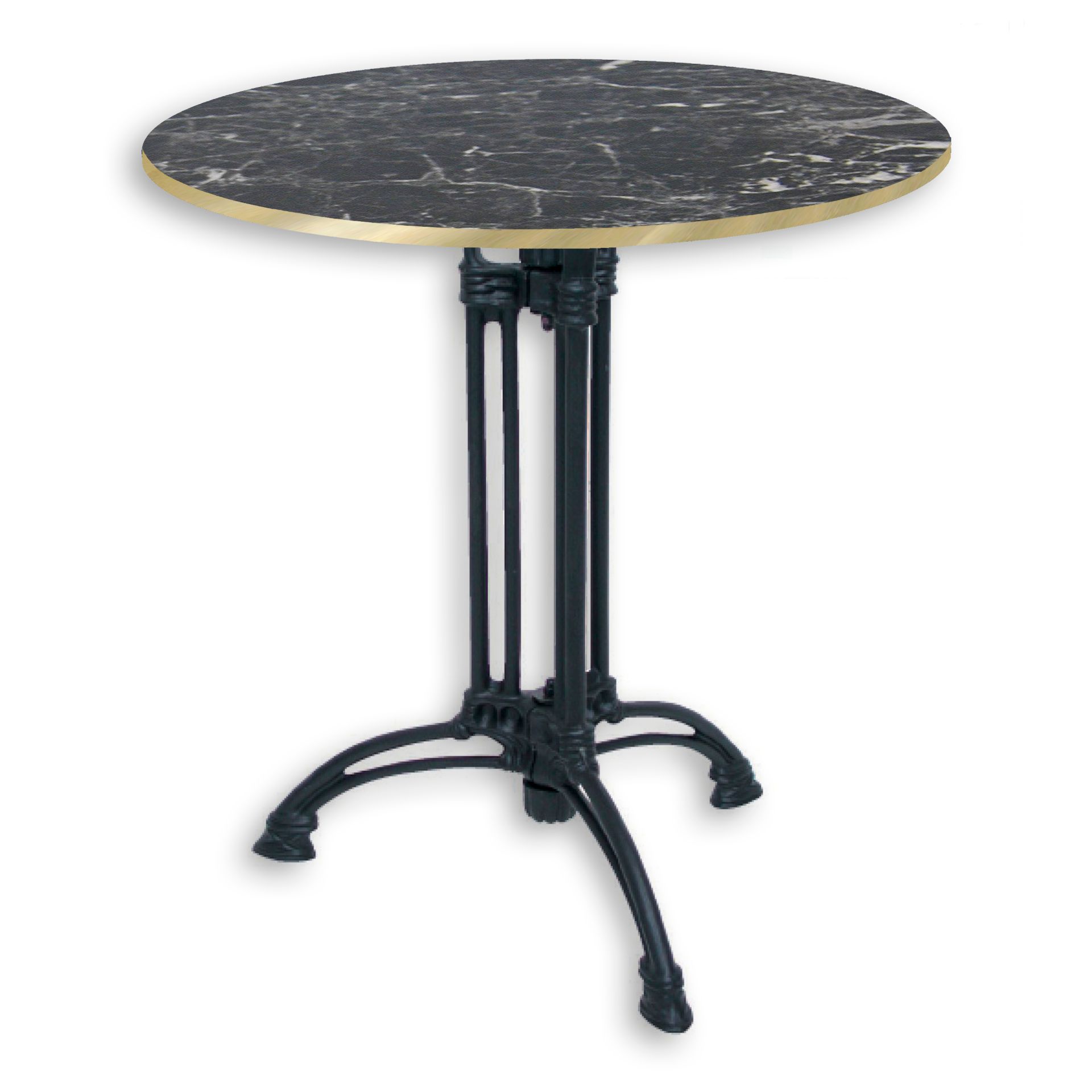 Table personnalisable ArtDec pour restaurants avec plateaux carrés ou ronds