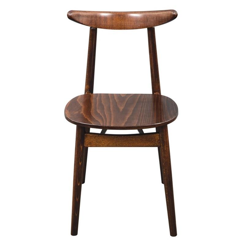 Chaises Cowhorn noyer naturel - Lot de 2 - CW008 | Fameg_2