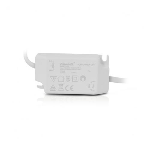 Elv420381 - plafonnier LED blanc Ø85 mm 3W 6000K - Rue des Ampoules - Vision_2