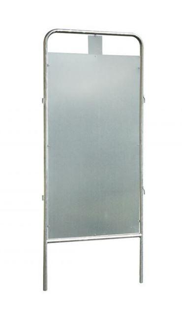 Panneau d'affichage électoral - Dimensions variées - Tube rond ou carré - Galvanisé à chaud_2