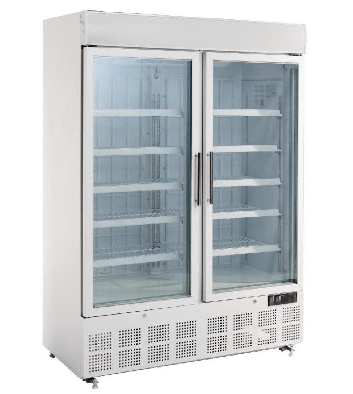 Vitrine réfrigérée négative 920 litres 2 portes avec bandeau lumineux_2