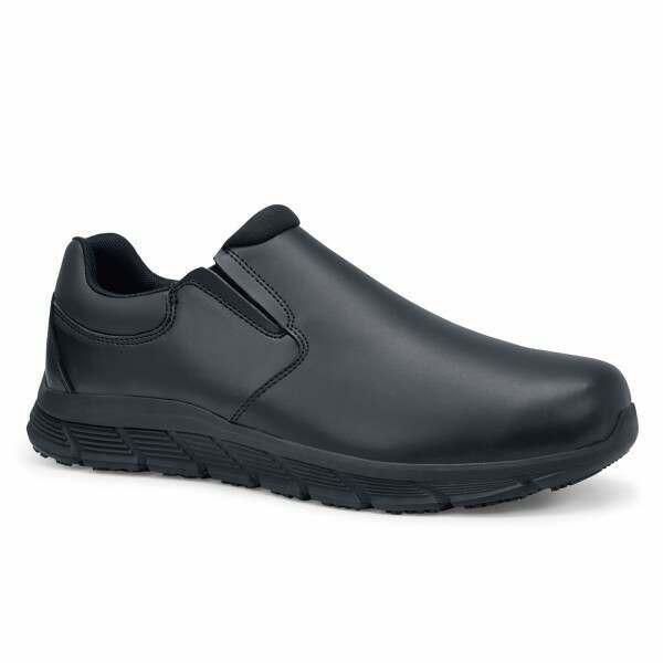Cater II - Chaussure de travail antidérapante mixte en cuir résistant à l'eau avec semelle brevetée Shoes For Crews_2