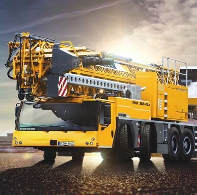 Mk 88-4.1 grues automotrices - Liebherr - capacité de levage max 8000 kg - portée max 45m - hauteur de crochet 59,10m_2