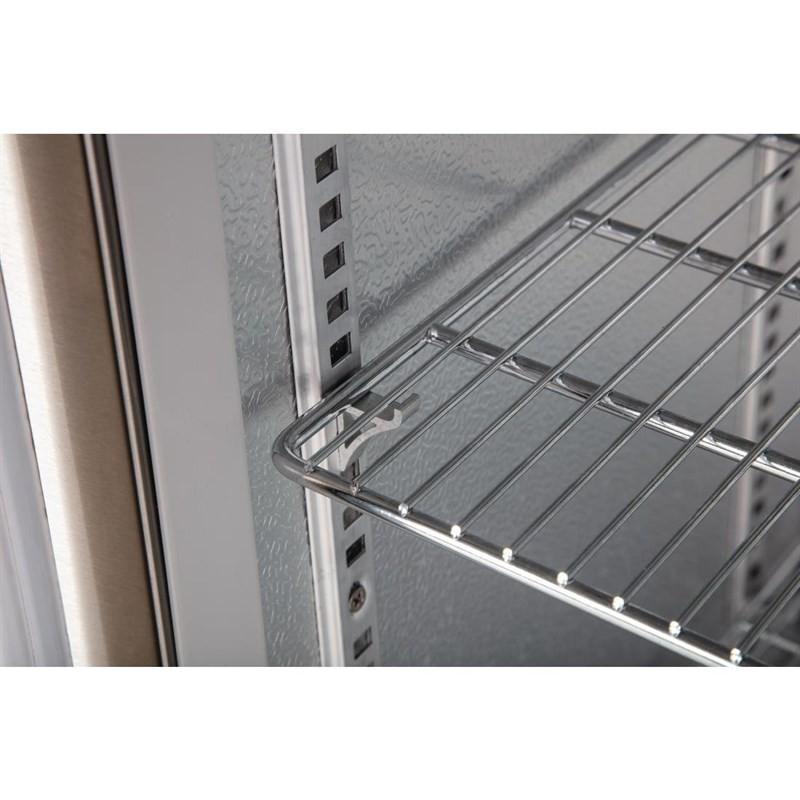 Arrière-bar trois portes pivotantes Série G inox 330L GL009 Polar_2