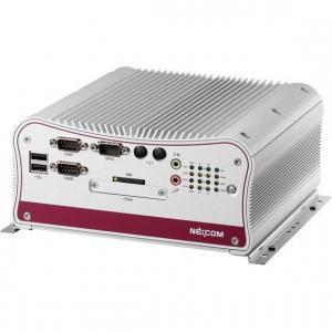 PC industriel fanless avec Intel Atom D2550 - 4 ports Ethernet - Référence: NISE2310_2