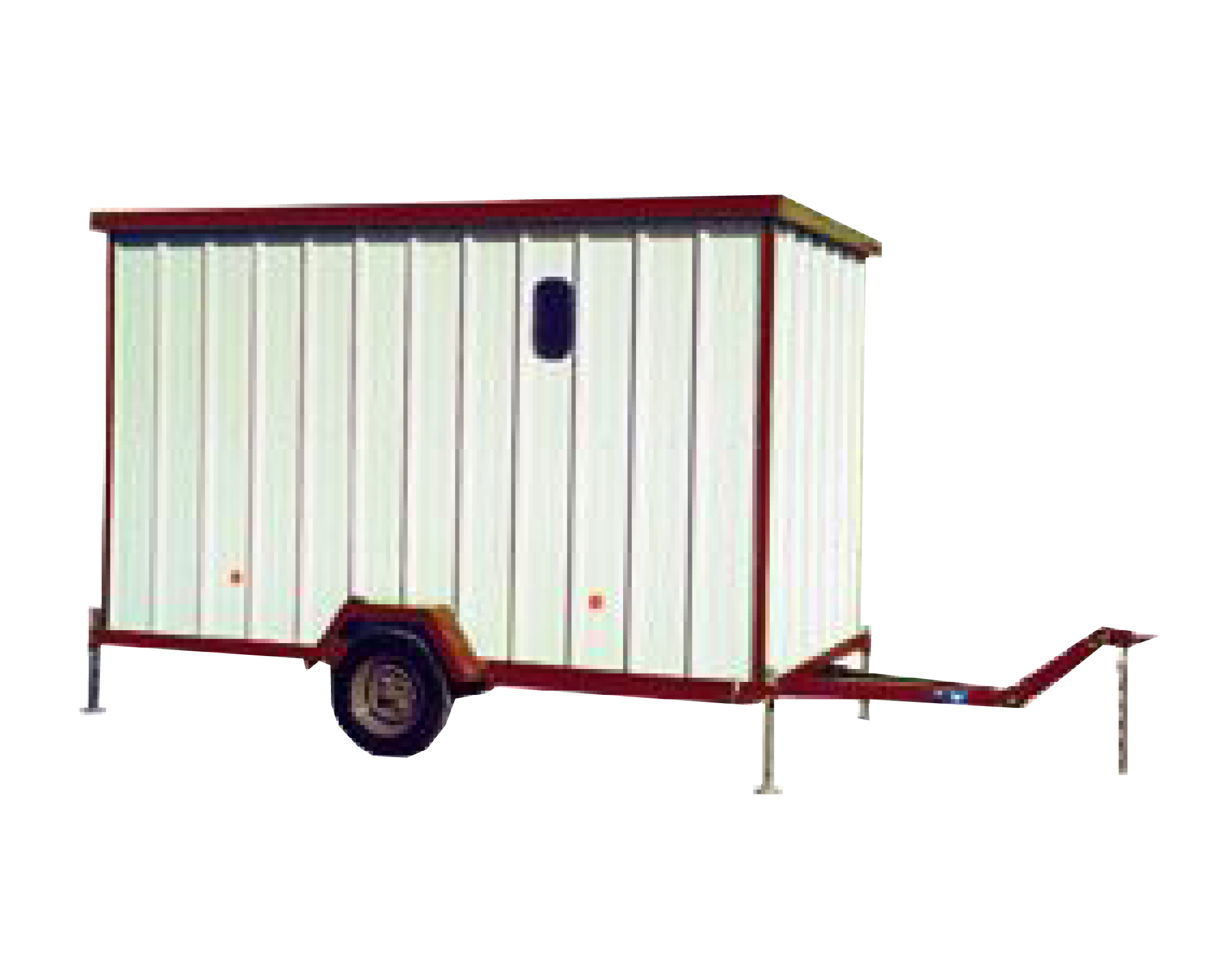 Roulotte - Stockage et sécurisation - Vestiaires & Réfectoires - 3,45M * 1,75M_0