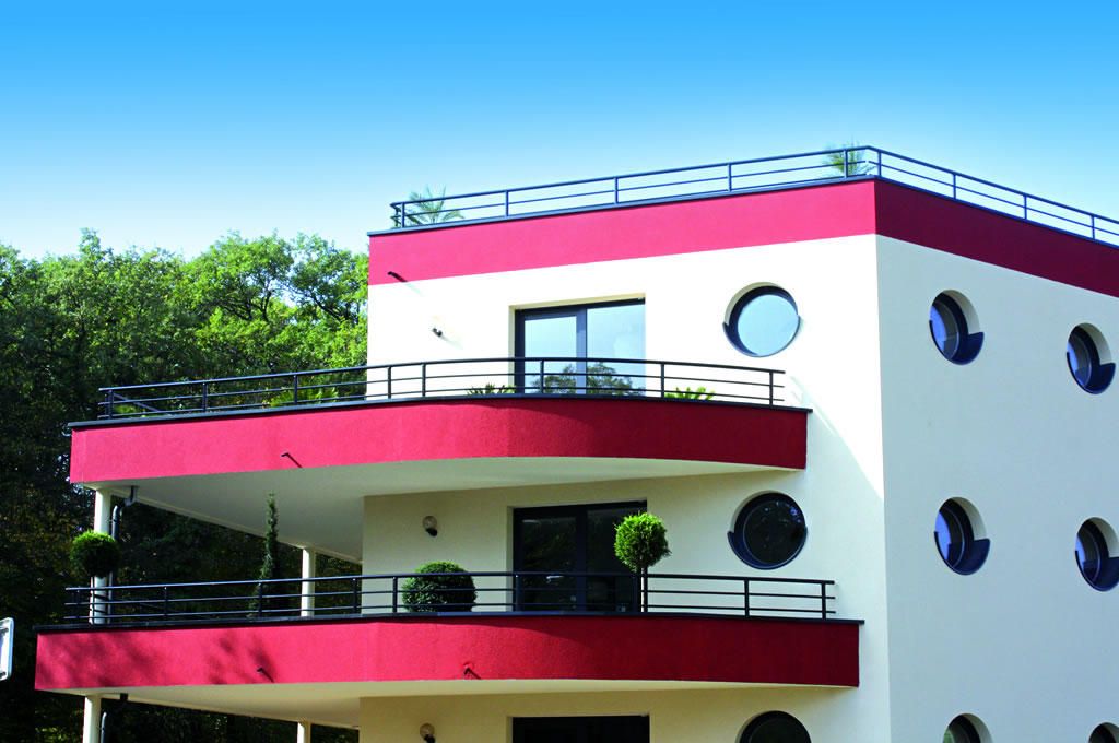 Ariane - Garde-corps en aluminium avec lisses axées - Modèle Horizal à profils ronds_2