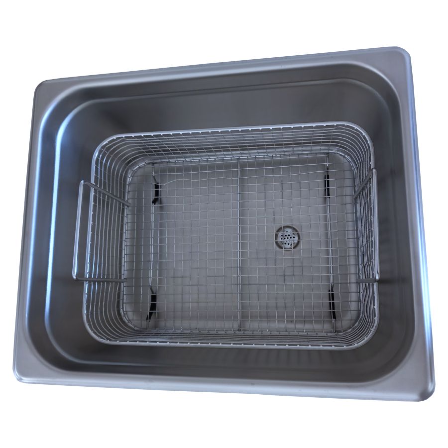 Bac ultrasons 10 litres - interface digitale - DELTA ECO D-1040 pour petites pièces mécaniques, bijoux et horlogerie_2