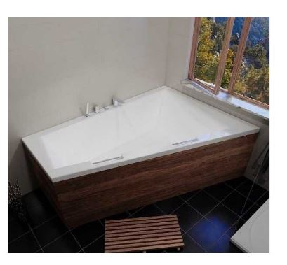BAIGNOIRE D'ANGLE DOPPIO 180X130 CM VERSION GAUCHE_2