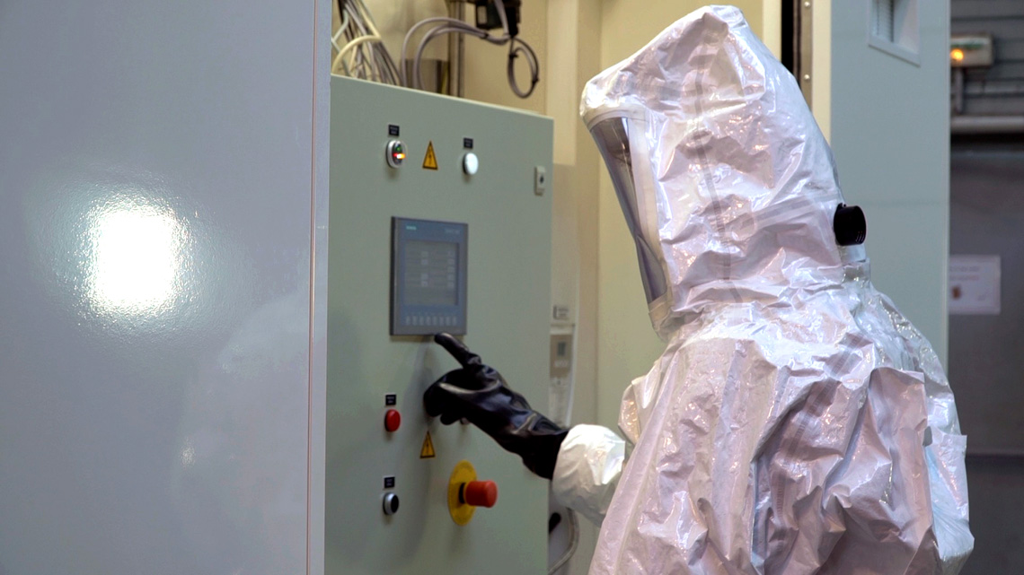 Container de décontamination 10 pieds sur mesure à déploiement rapide_2