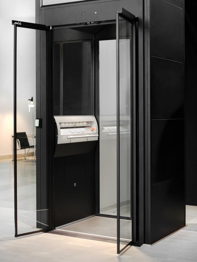 Élévateur privatif Aritco 4000 - compact, personnalisable, sans local machinerie_0
