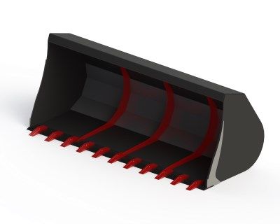 Seau - godets de déversement et grands volumes - Dalmasso - excavation de terre avec dents interchangeables_2