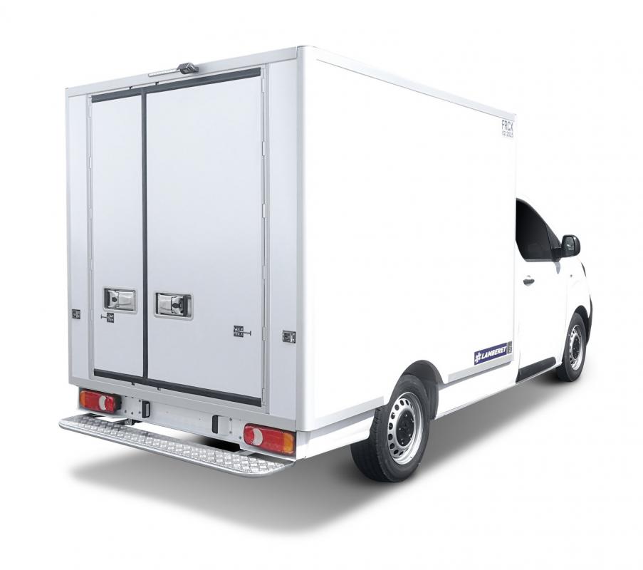 Véhicule frigorifique à cellule intégrée 6.7 à 7.4m³  - Compatible attelage remorque sur cellule courte - Peugeot Expert Plancher-Cabine_2