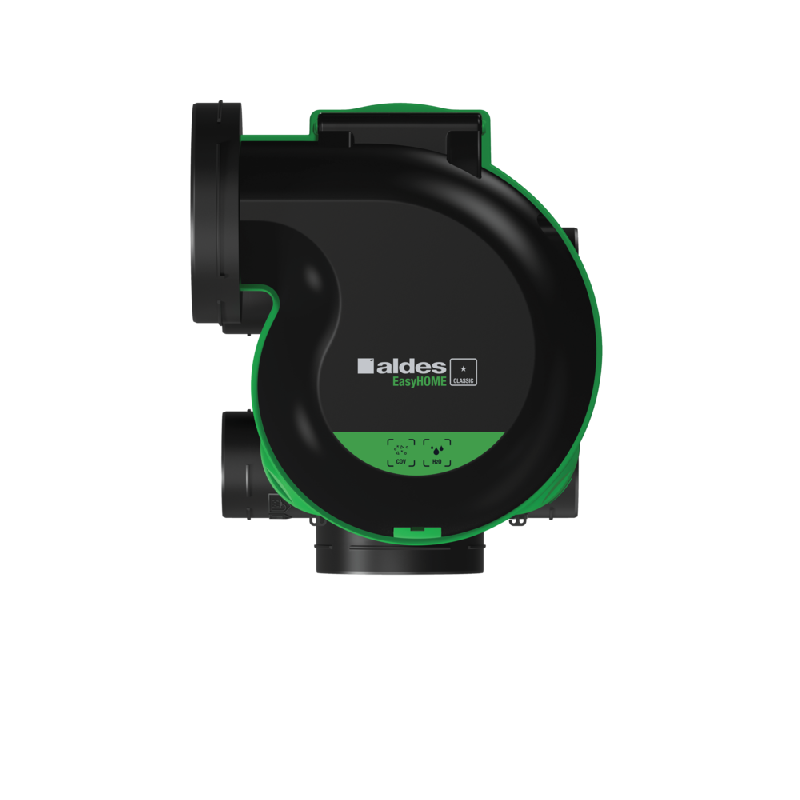 Kit VMC simple flux autoréglable EasyHOME PureAIR COMBLES Classic - Aldes - 11033056_2